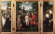 DAVID, Gerard Triptych of Jan Des Trompes  sdf oil painting picture wholesale